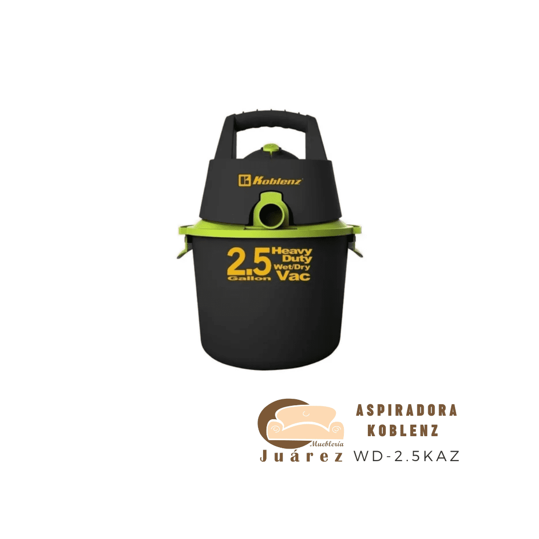 Aspiradora Koblenz Seco Mojado Mod. WD-2.5K | Mueblería Juárez