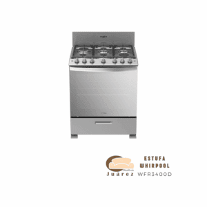 Estufa Whirlpool Al Piso Gas LP 30" Gris Mod. WFR3400D