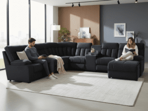 Sala Modular Salazar Modelo Tokio 2 Reclinables