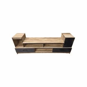 Mueble Para TV Domoble Mod.Peru Ensino/Humo