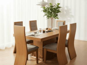 Antecomedor Diseños y Estilos Modelo Venecia 6 Sillas