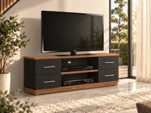 Mesa para TV Emman Begoña Black