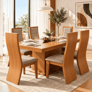 Antecomedor Diseños y Estilos Modelo Venecia 6 Sillas